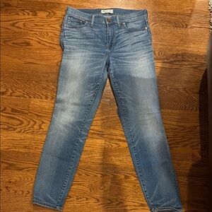 Madewell Women's Skinny Jeans in Light Blue